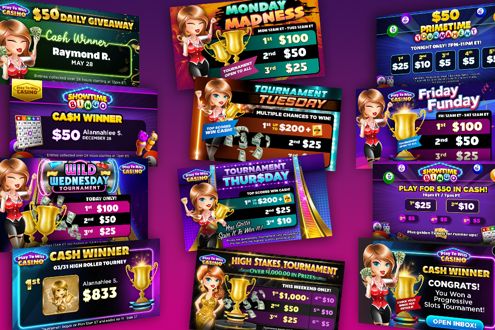 Play to Win App Creatives